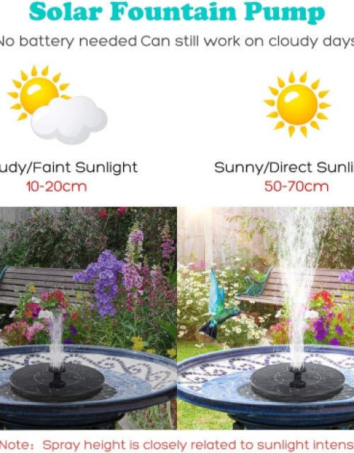 Fountain Solar Power Floating Water Pump for Pool Pond Garden and Patio Plants Round - VoltX MarketFountain Solar Power Floating Water Pump for Pool Pond Garden and Patio Plants RoundCar & Bike AccessoriesVoltX MarketDropdashFountain1. Fountain Solar Power Floating Water Pump for Pool Pond Garden and Patio Plants Round6314