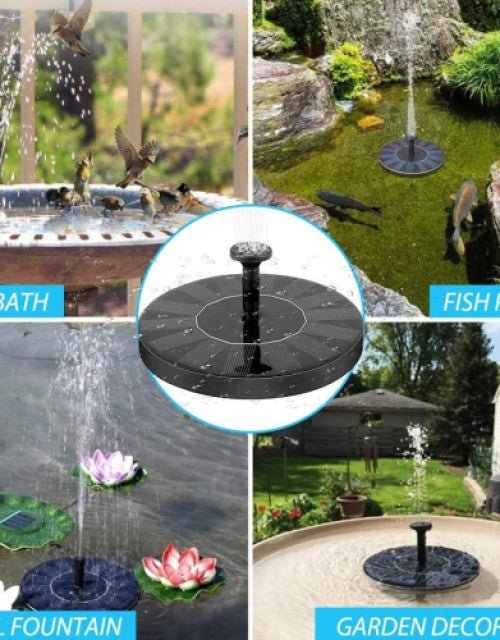 Fountain Solar Power Floating Water Pump for Pool Pond Garden and Patio Plants Round - VoltX MarketFountain Solar Power Floating Water Pump for Pool Pond Garden and Patio Plants RoundCar & Bike AccessoriesVoltX MarketDropdashFountain1. Fountain Solar Power Floating Water Pump for Pool Pond Garden and Patio Plants Round6314