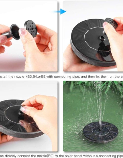 Fountain Solar Power Floating Water Pump for Pool Pond Garden and Patio Plants Round - VoltX MarketFountain Solar Power Floating Water Pump for Pool Pond Garden and Patio Plants RoundCar & Bike AccessoriesVoltX MarketDropdashFountain1. Fountain Solar Power Floating Water Pump for Pool Pond Garden and Patio Plants Round6314