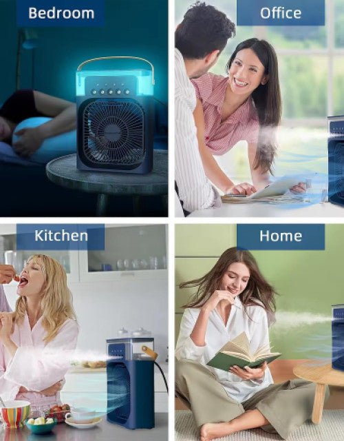 Portable Humidifier Air Cooler Mist Fan Mini Cooler for Home - VoltX MarketPortable Humidifier Air Cooler Mist Fan Mini Cooler for HomeCar & Bike AccessoriesVoltX MarketDropdashPortablHu1. Portable Humidifier Air Cooler Mist Fan Mini Cooler for Home6279