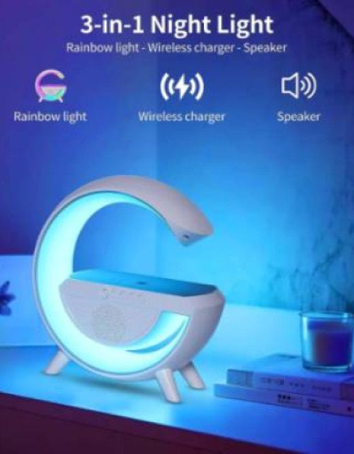 G - Shape LED Wireless Charging Speaker Lamp - VoltX MarketG - Shape LED Wireless Charging Speaker LampShorts & SkirtsVoltX MarketDropdashG - Shape Speaker1. G - Shape LED Wireless Charging Speaker Lamp5025