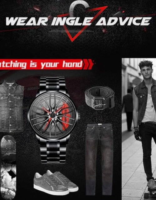 Men Watch Car Wheel Hub Dial 3D Waterproof Sports Watch - VoltX MarketMen Watch Car Wheel Hub Dial 3D Waterproof Sports WatchSpeakersVoltX MarketDropdashW613_Whe1. Men Watch Car Wheel Hub Dial 3D Waterproof Sports Watch5522